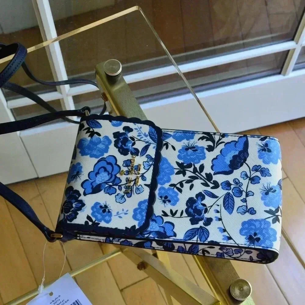 Kate Spade KH774 Madison Vase Floral North South Crossbody
